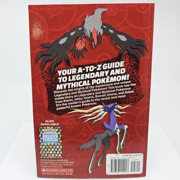 Stickers! Pokemon: Official Guide To Legendary And Mythical Pokémon W/ Poster - Picture 2 of 5